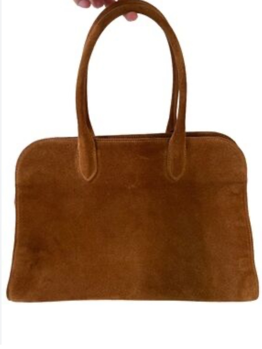 Gorgeous Claudia Firenze Large Brown Suede Tote